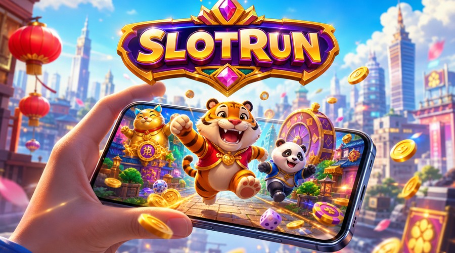Slotrun mobil deneyim banner görseli