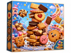 Biscuit Tower Tumble fizik parti