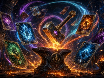 Spellforge Deck koleksiyon kart oyunu kapak görseli