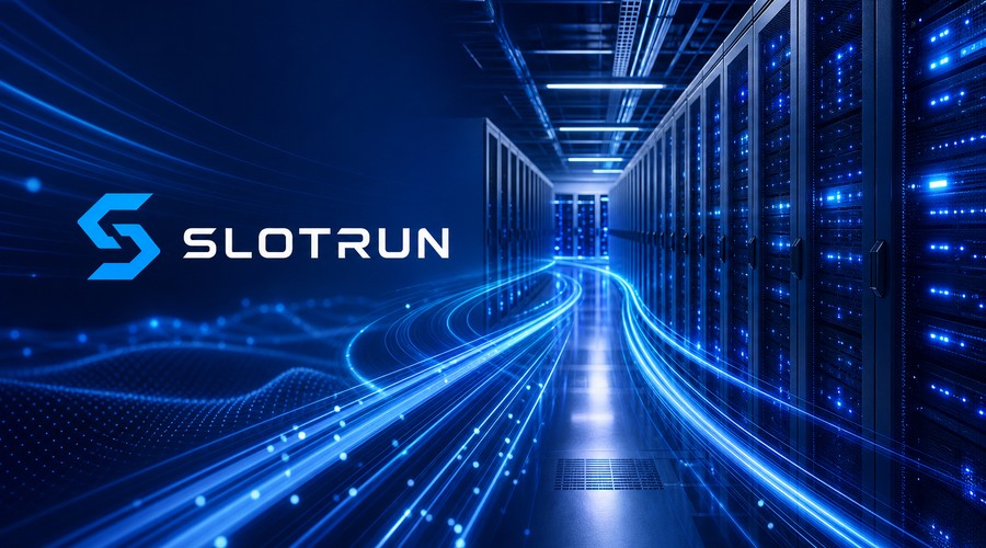 Slotrun teknik altyapı banner görseli