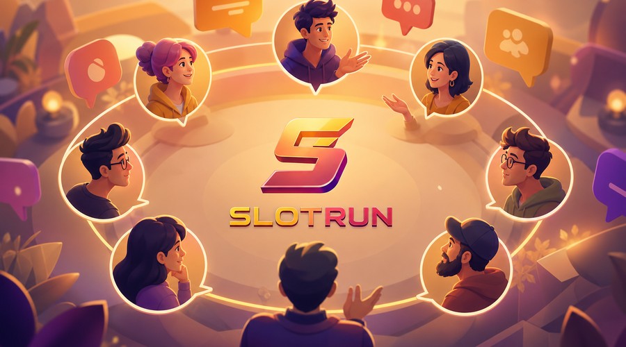 Slotrun topluluk merkezi banner görseli